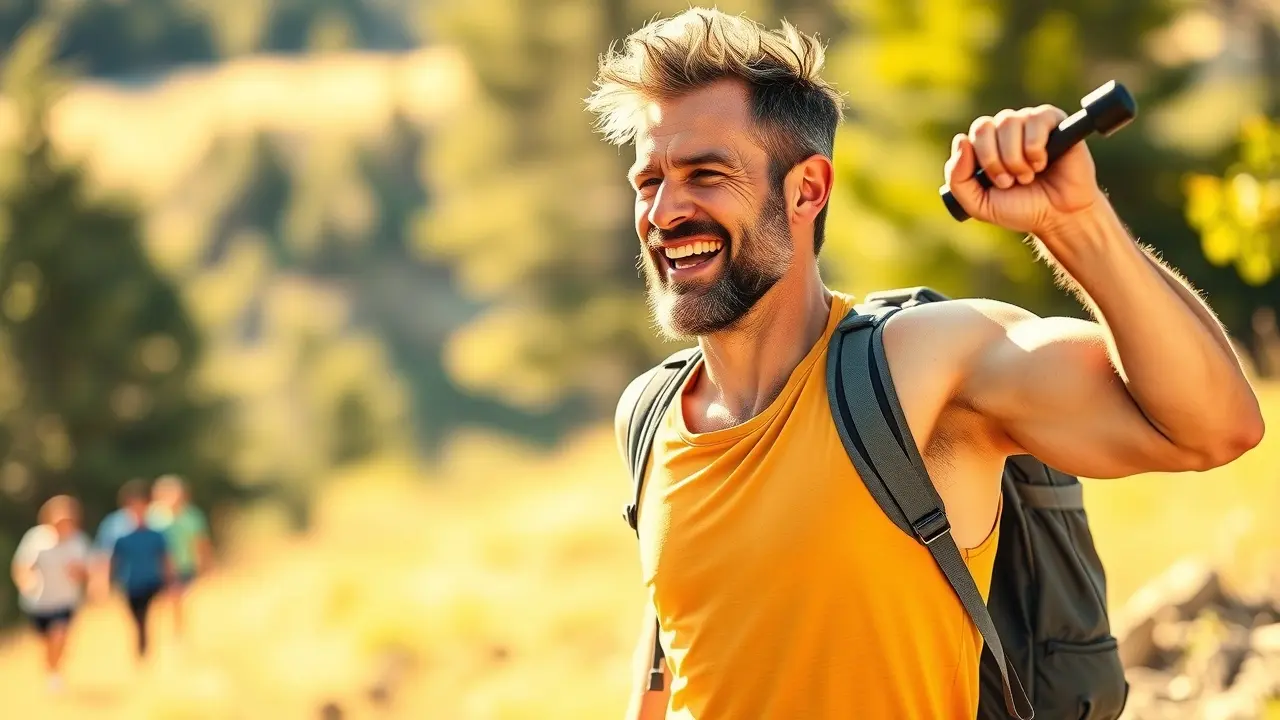 Unlock Your Potential: A Deep Dive into Men’s Vitality Supplements Active man demonstrating vitality