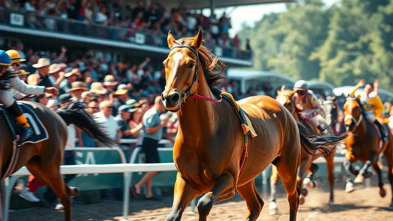 Michael Murray Racing: Does This Horse Racing System Really Win? Michael Murray Racing: Horse Race Final Stretch