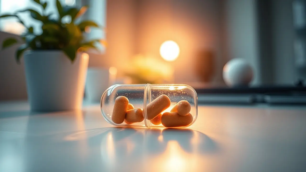 MindQuell Review: Boost Your Brain or a Waste of Money? MindQuell nootropic capsule on a modern desk