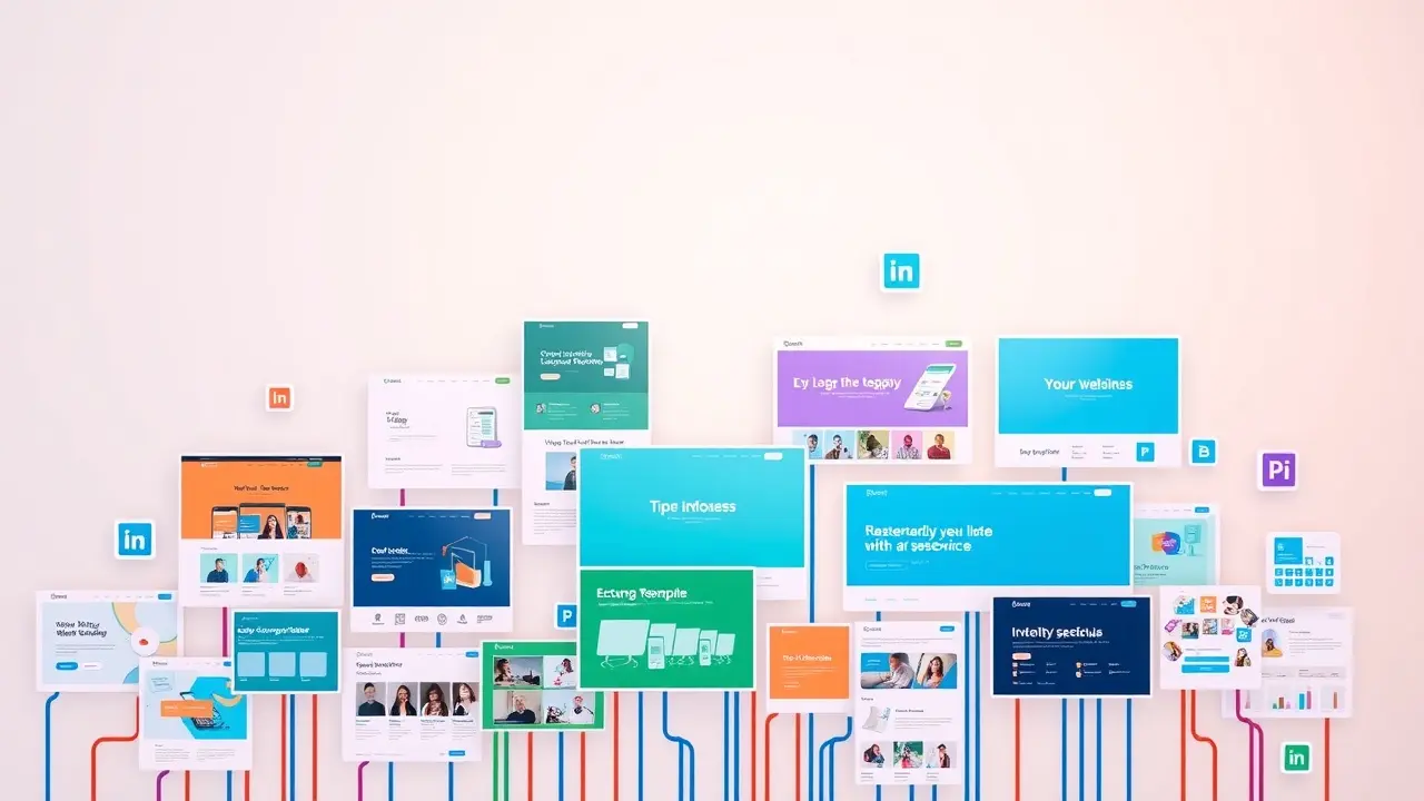 Niche Website Templates: Are They Worth It? A collection of diverse and modern niche website templates.