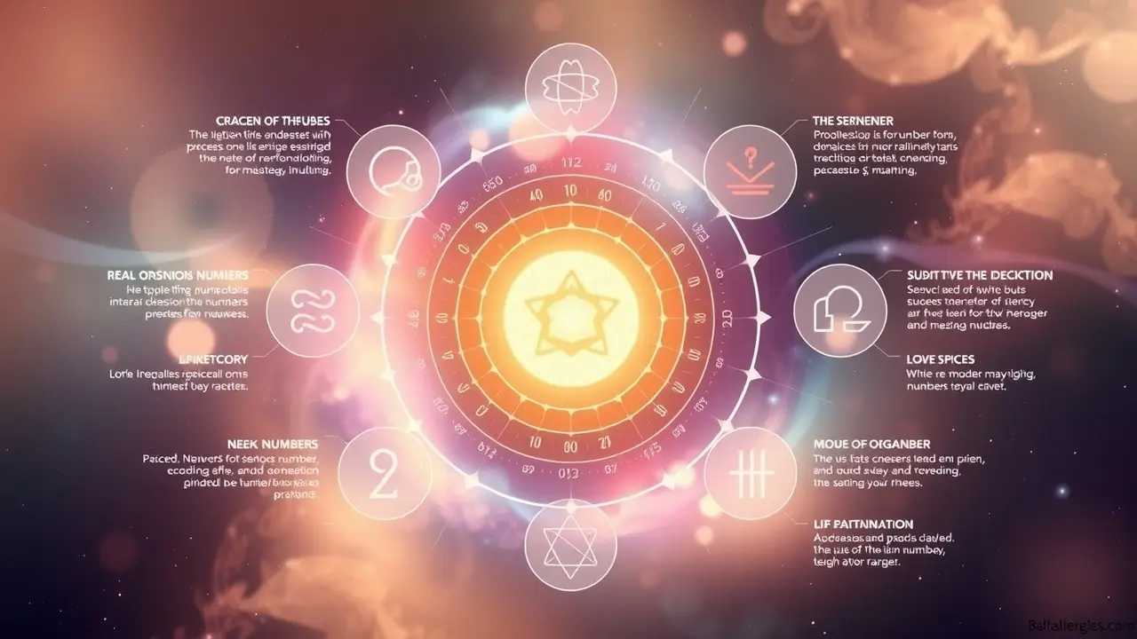 Unlock Your Destiny: A Deep Dive into Numerology Forecast Numerology symbols representing life path and destiny