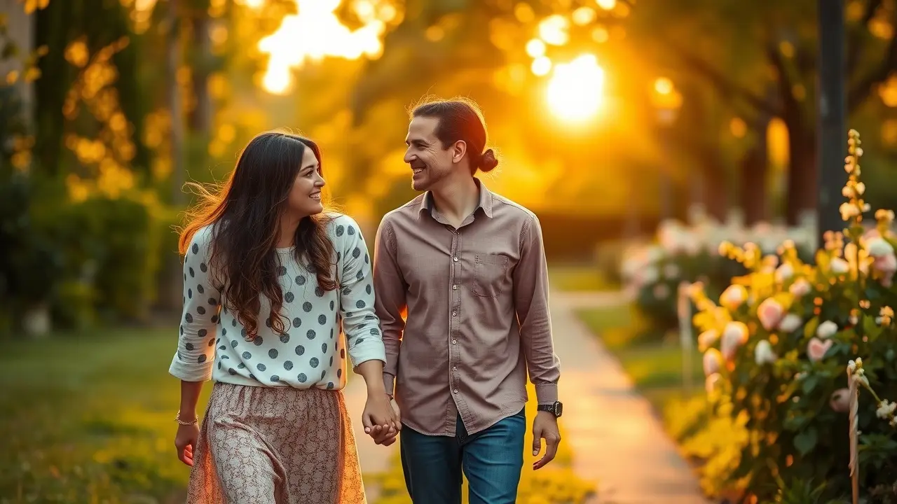 ObsessionSurrender Review: Can It Really Help You? Happy couple walking together in nature