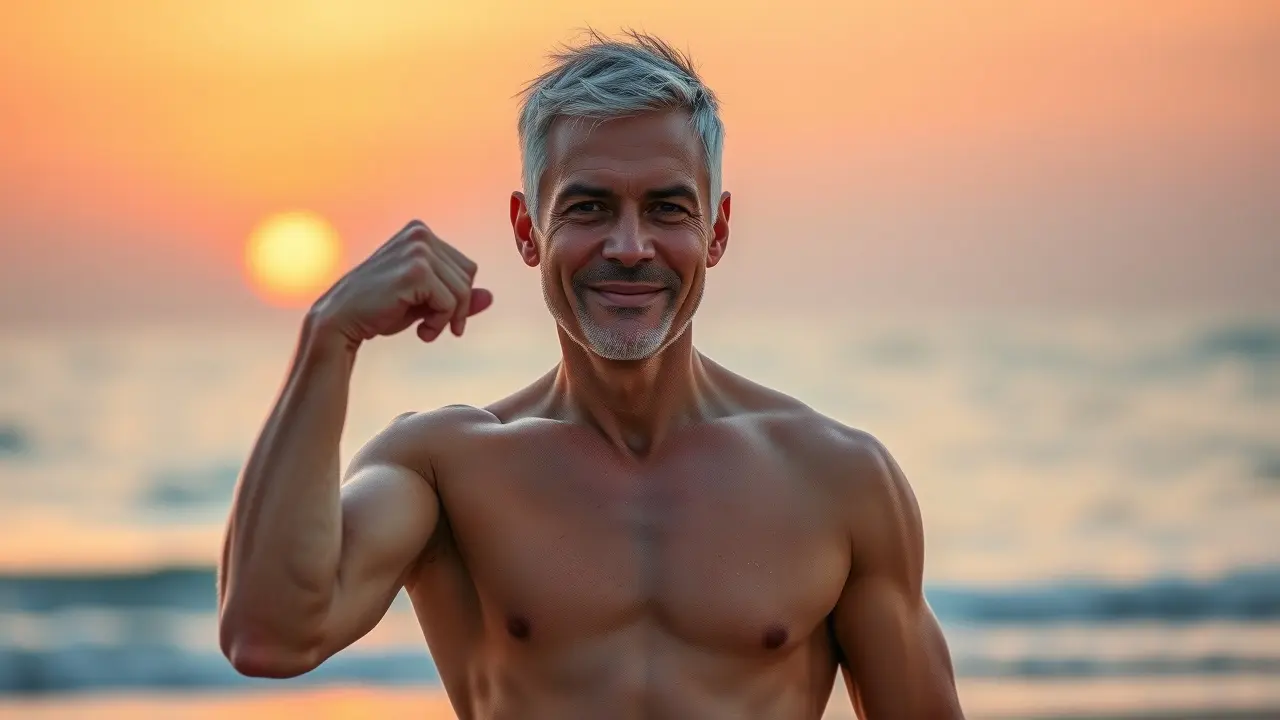 Old School Body Hacks Review: Can It Turn Back Time? Man demonstrating the Old School Body Hacks lifestyle.