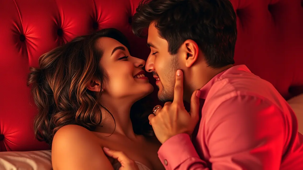 Oral Fixation: Can This Program Really Improve Your Relationship? Couple kissing intimately, representing Oral Fixation techniques