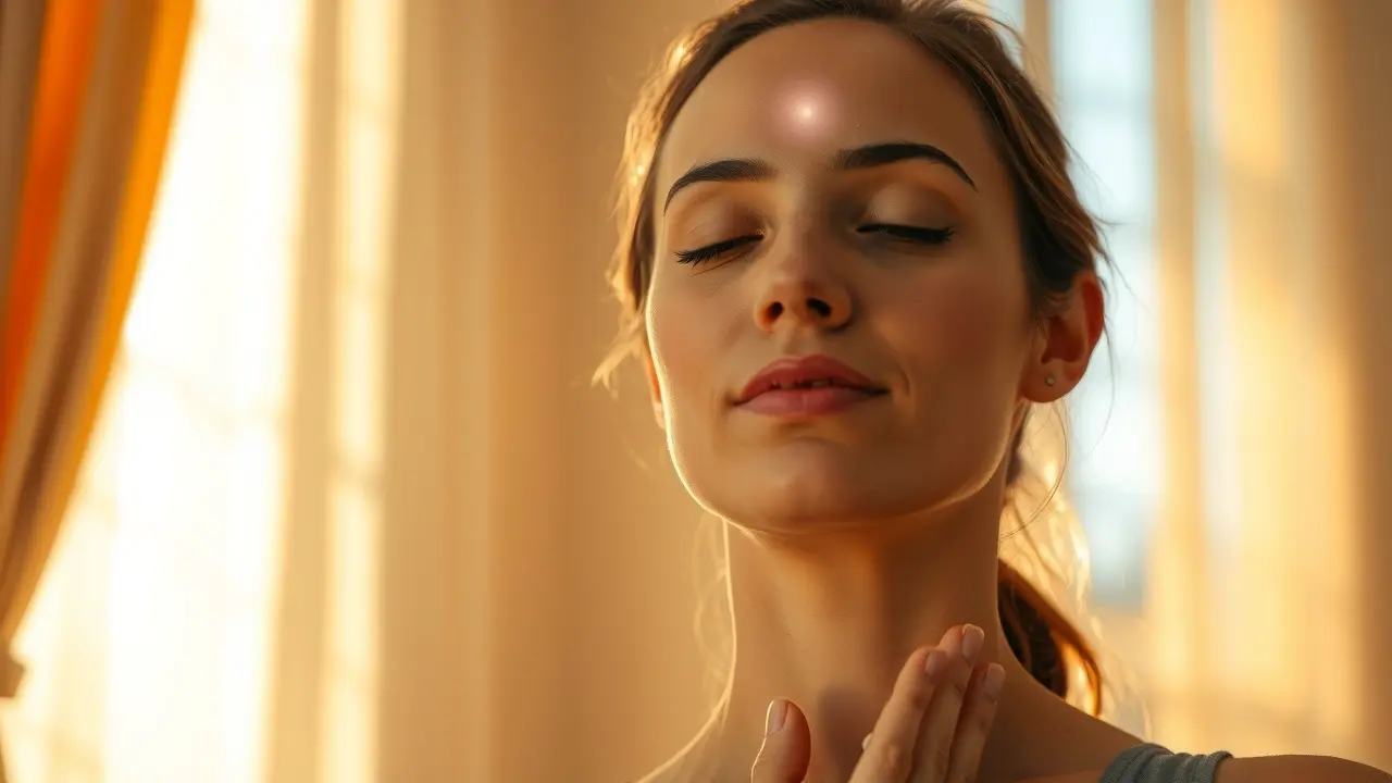 Pineal Pure Review: Does This Supplement Really Work? Woman meditating to represent mental clarity and pineal gland health