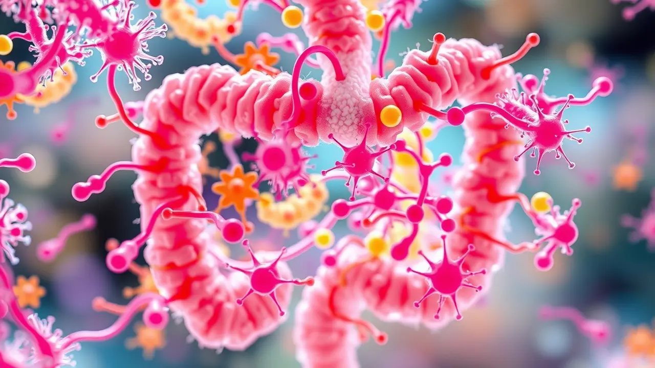 PrimeBiome Review: Does This Gut Health Supplement Really Work? Illustration of a healthy and balanced gut microbiome