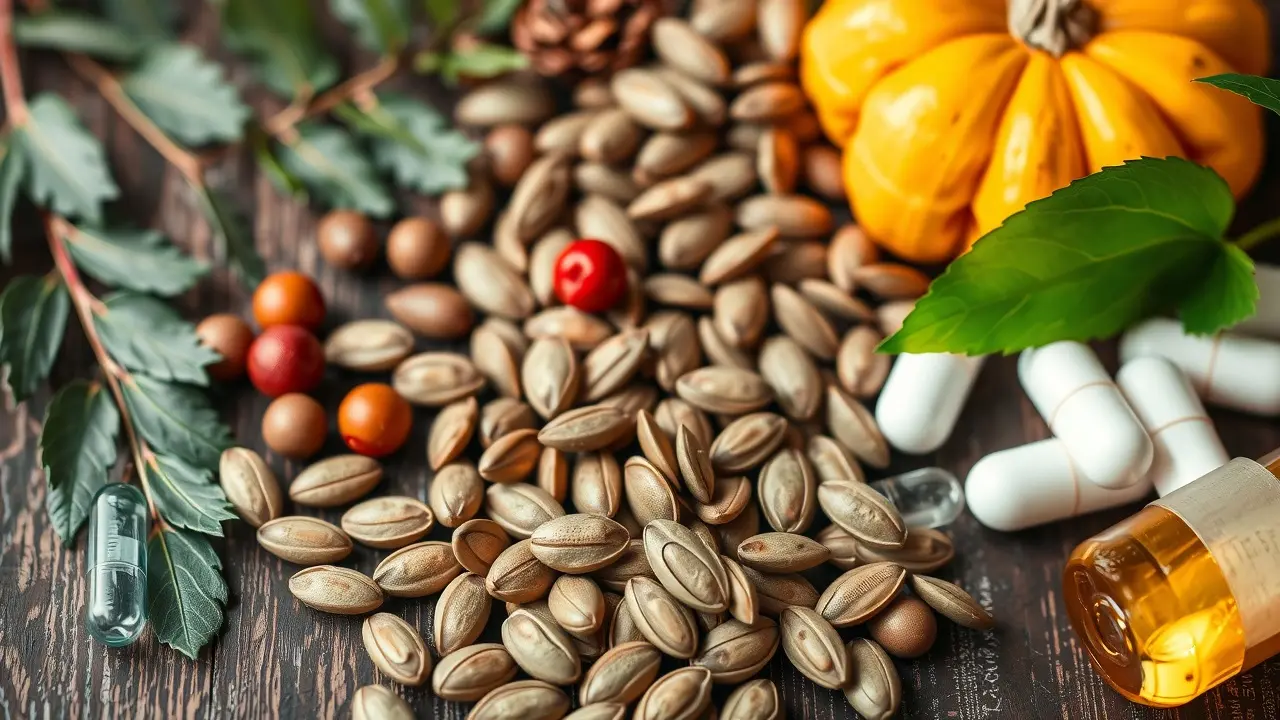 Natural ingredients for prostate health: Saw palmetto, pumpkin seeds, and zinc