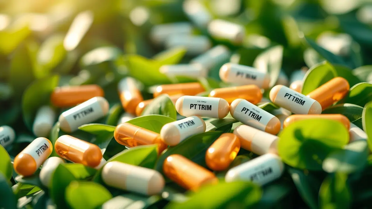 PT TRIM weight loss supplement capsules
