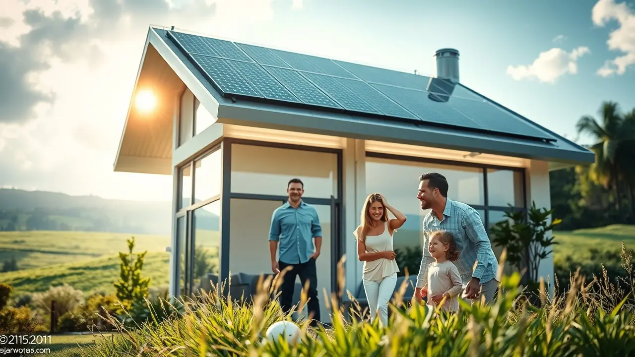 Quick Power System Review: Can You Really Generate Your Own Energy? Family benefiting from clean solar energy with Quick Power System.