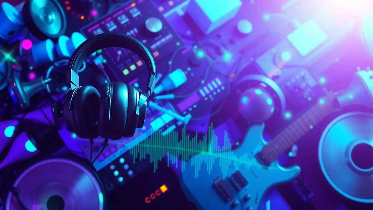 Readytraxx Royalty-Free Music Visual Abstract