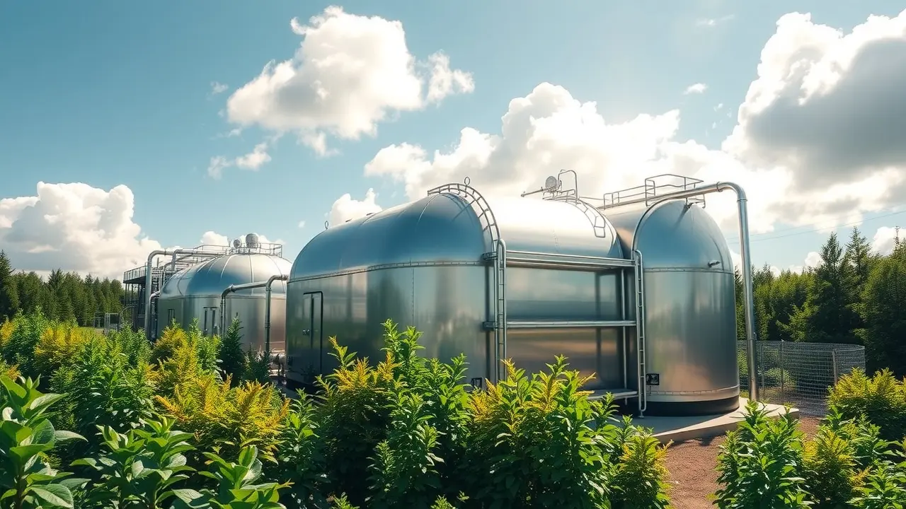 Renewable Energy from Biogas: A Comprehensive Review Biogas digester system for renewable energy