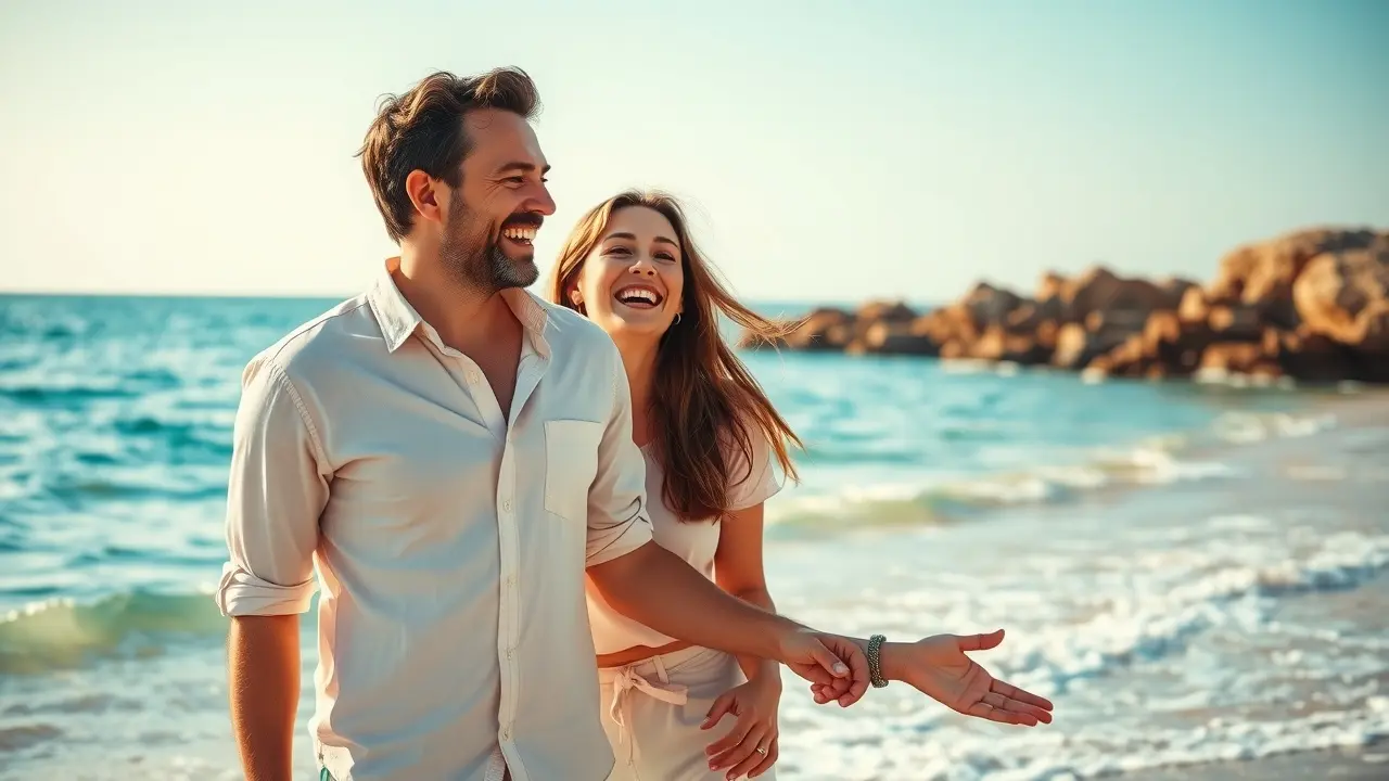 Respark The Romance Review: Can it Reignite Your Love Life? Couple holding hands on a beach representing rekindled romance