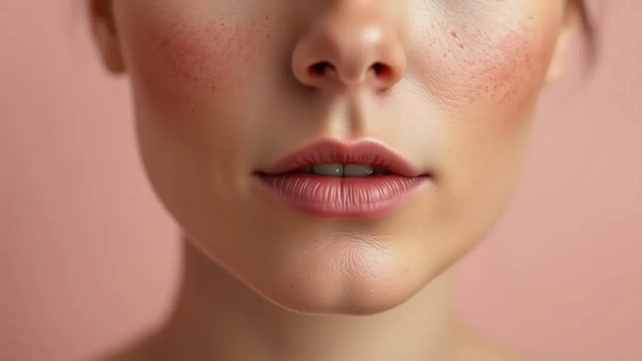 Rosacea Free Forever Review: Can This System Really End Your Redness? Rosacea-affected skin on a woman's face