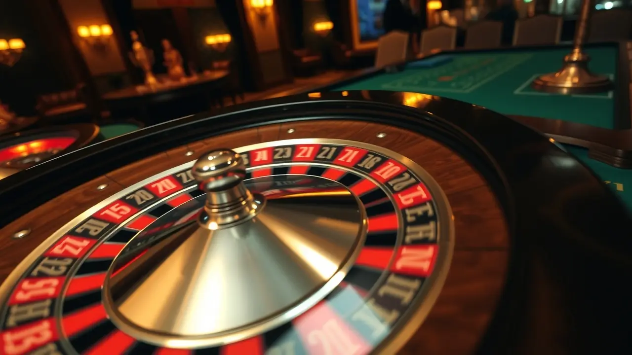 Roulette Calculators: Can They Really Improve Your Odds? Spinning Roulette Wheel in Casino