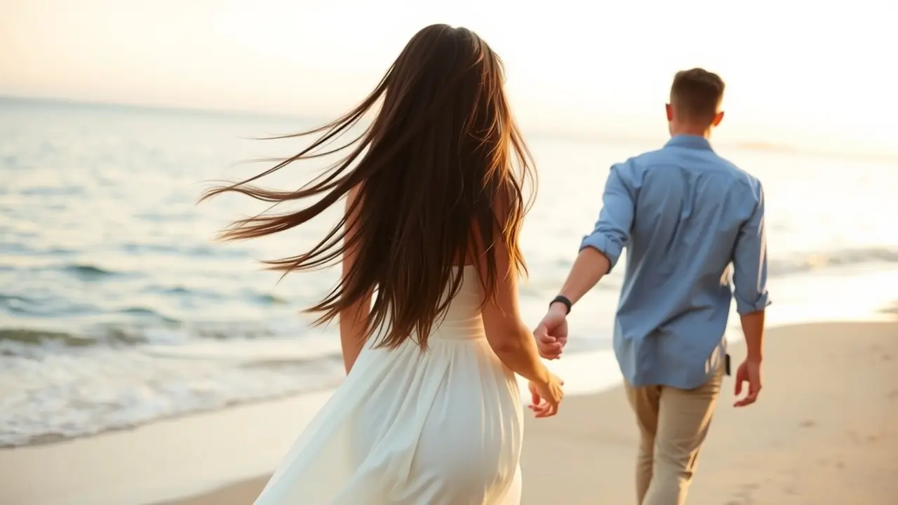 Save The Marriage System Review: Can It Really Help? Couple holding hands walking on a beach