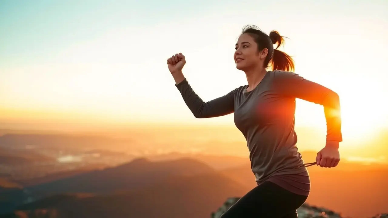 SeroBurn Review: Does This Weight Loss Supplement Really Work? Person reaching mountain top after weight loss