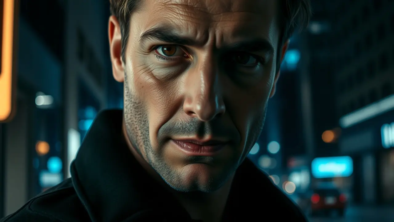 Decoding Attraction: Is Shogun Method the Key to Lasting Relationships? Man with a knowing smirk in shadows.