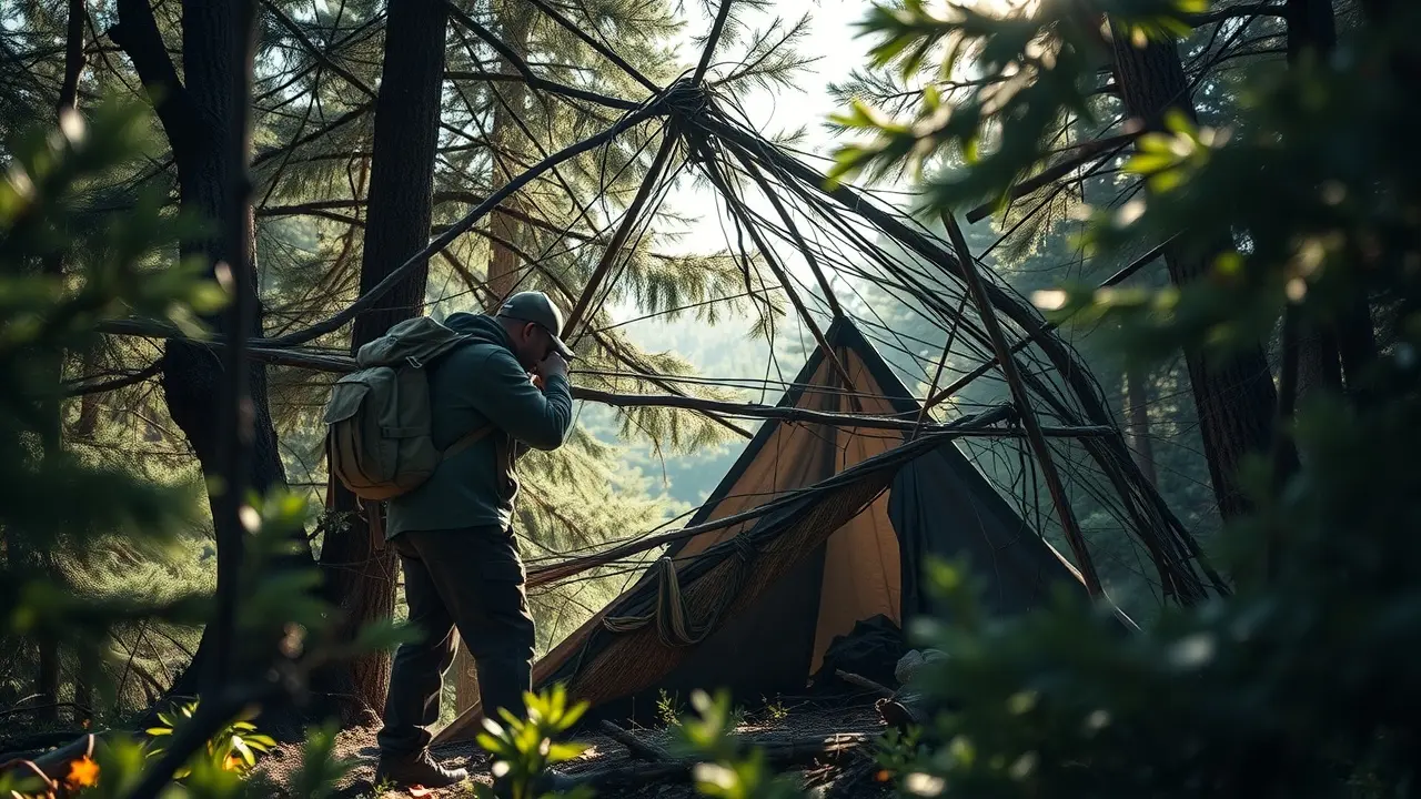 Specops Bushcrafting Review: Is This Survival Course Worth It? Specops Bushcrafting Shelter Construction