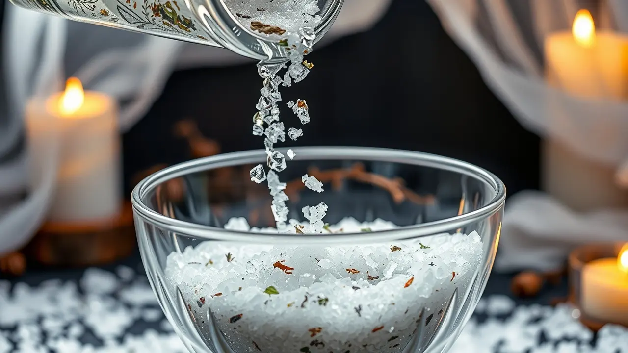 Spiritual Salt: Does This Manifestation Ritual Really Work? Aromatic Spiritual Salt with Herbs
