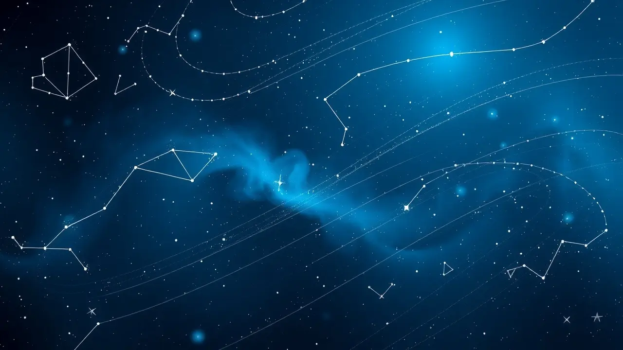 Unlock Your Destiny: A Deep Dive into Star Path Reading Starry night sky with constellations forming paths
