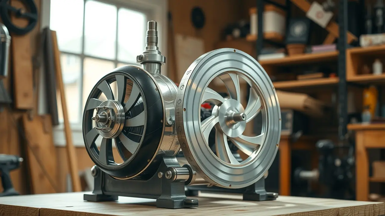 Stirling Free Power Review: Can You Really Generate Free Electricity? Stirling Engine Prototype in Workshop