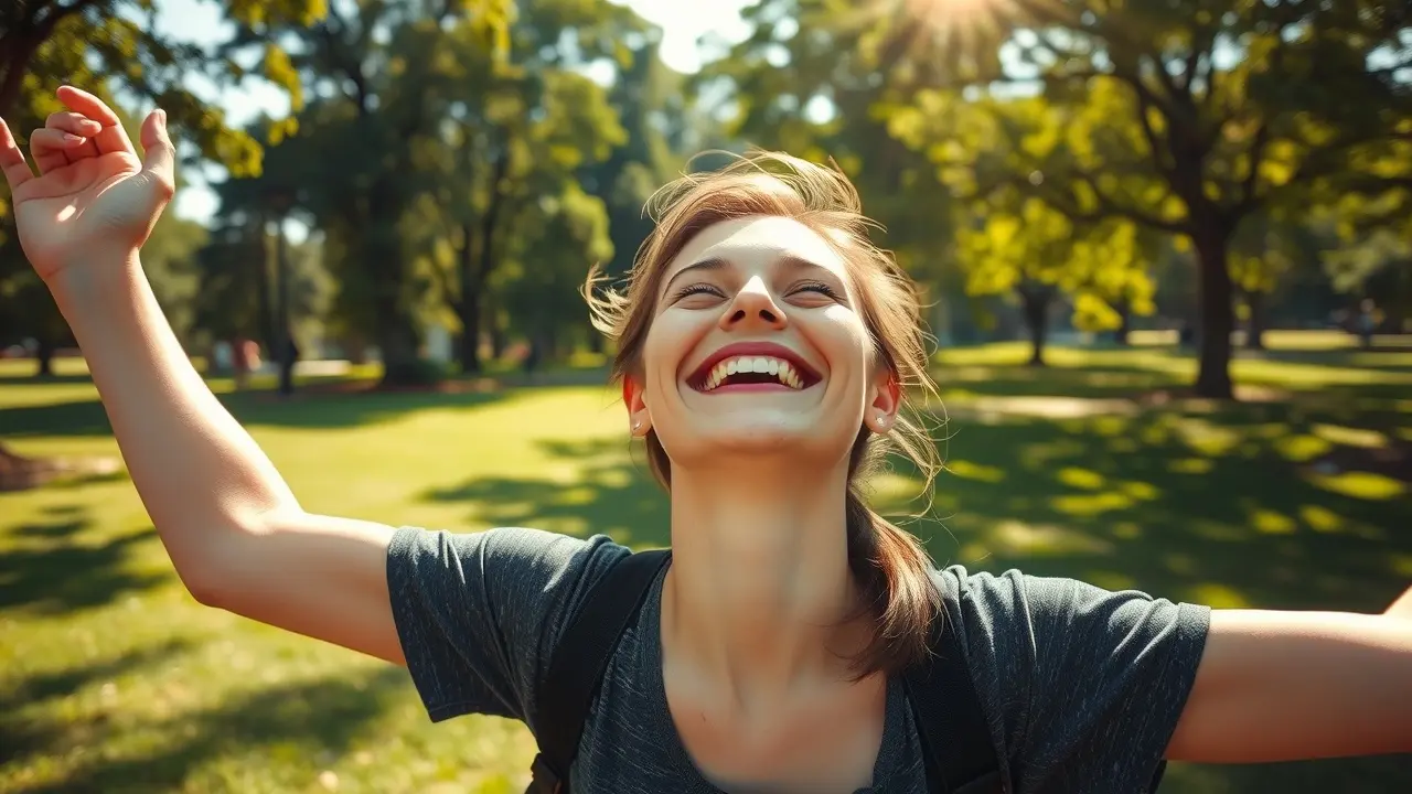 Sweat Miracle Review: Does This Hyperhidrosis Solution Really Work? Sweat-free individual enjoying the outdoors
