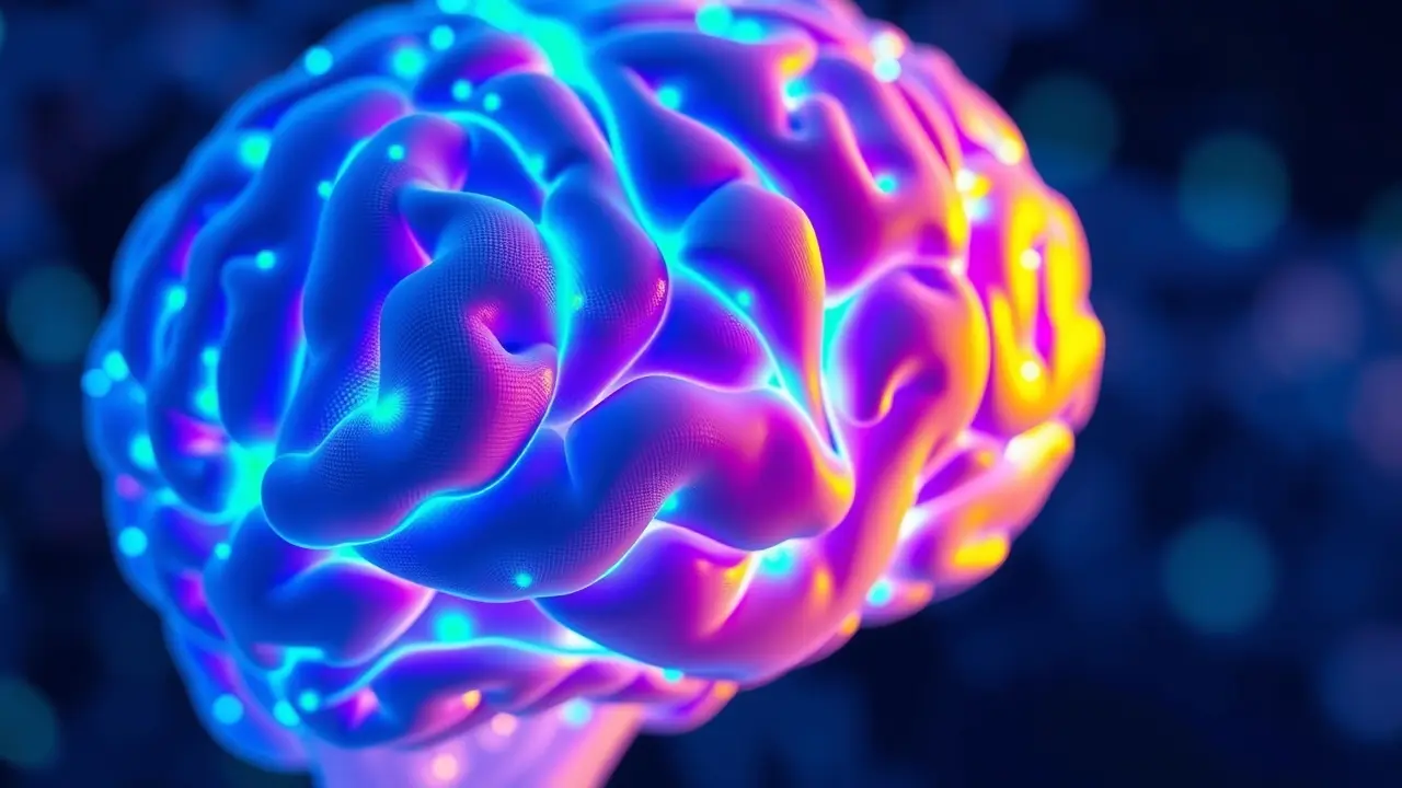 SynaBoost Review: Unlock Your Brain’s Potential? Glowing brain with neural pathways representing SynaBoost's effects