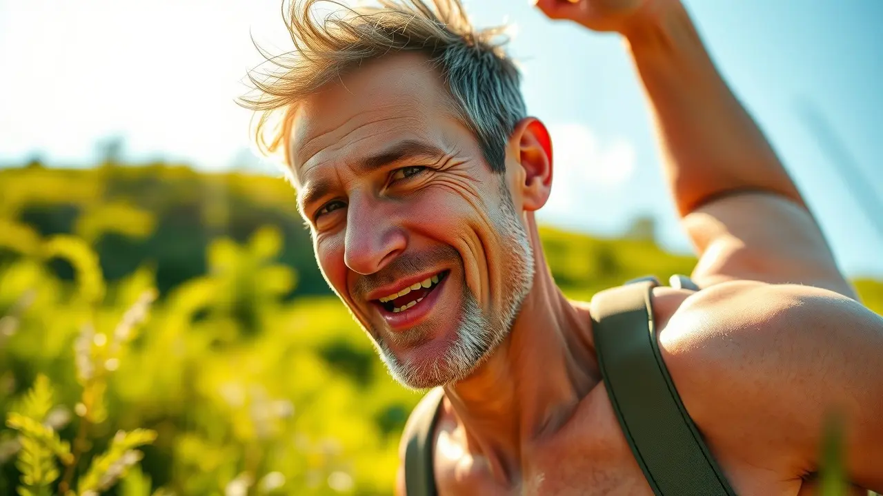 Synergex 7 Review: Does This Male Enhancement Supplement Really Work? Healthy man showcasing vitality and well-being