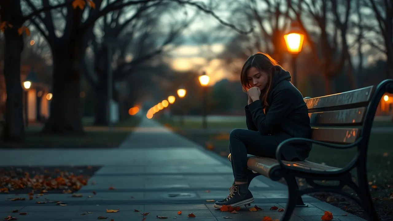 The Ex Factor 2.0 Review: Can Brad Browning Really Help You Get Your Ex Back? Heartbroken person on a park bench