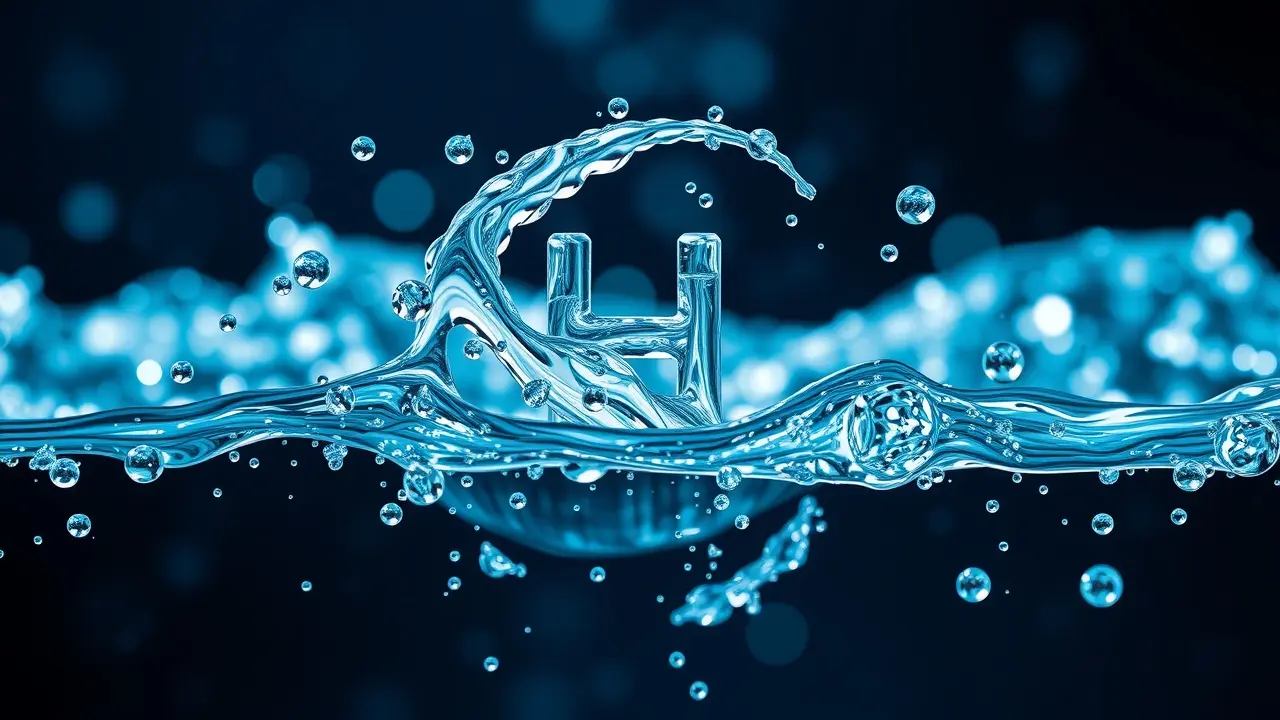 The Hydrogen Switch Review: Does Hydrogen Water Really Work for Weight Loss? Hydrogen water swirling with purity and health