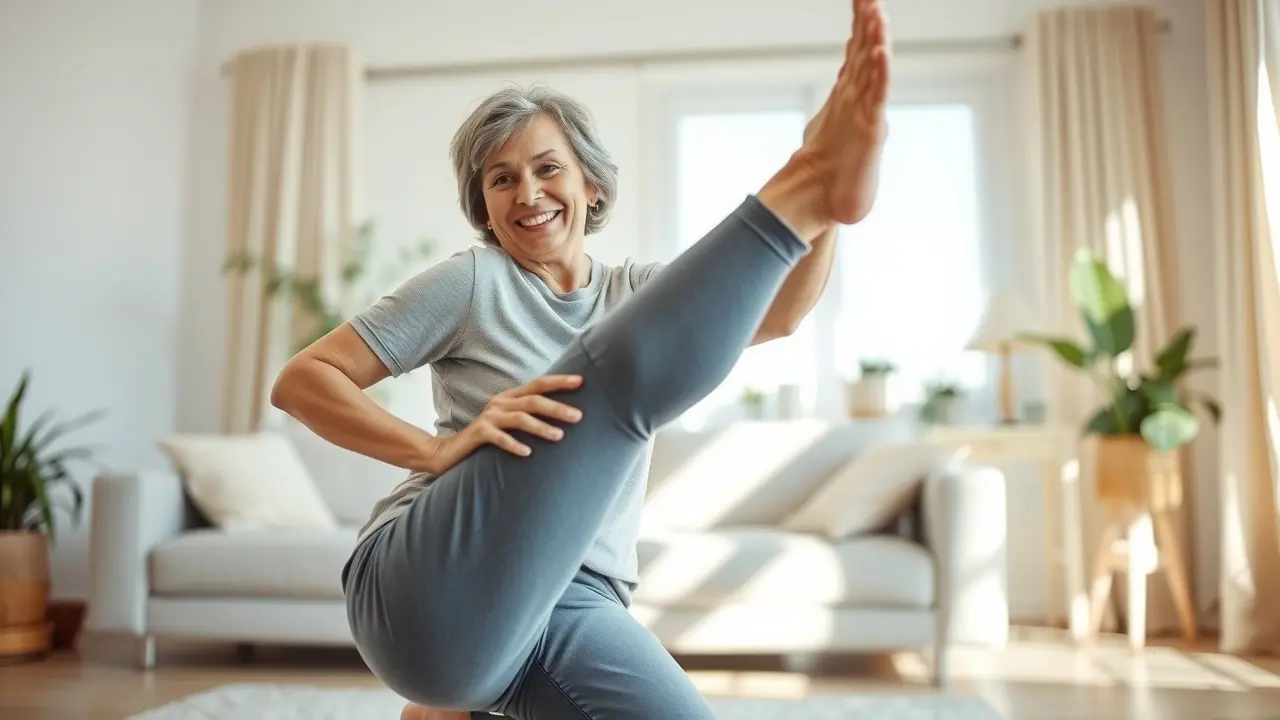 The Knee Pain Relief Codes Program: A Comprehensive Review Person demonstrating a gentle knee exercise