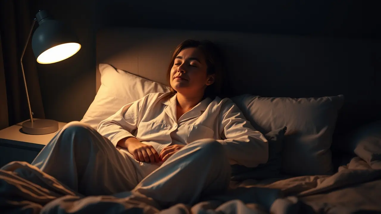The Pajama Diet Review: Unlocking Effortless Weight Loss? A person relaxing in pajamas, representing The Pajama Diet's ease.