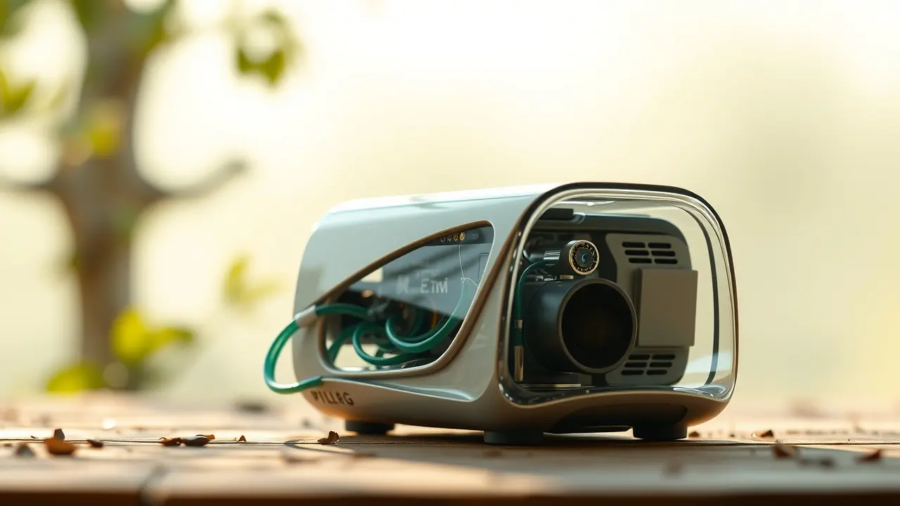 The Tornado Energy Generator Review: Can You Really Generate Free Energy? Miniature home energy generator demonstrating clean, sustainable power