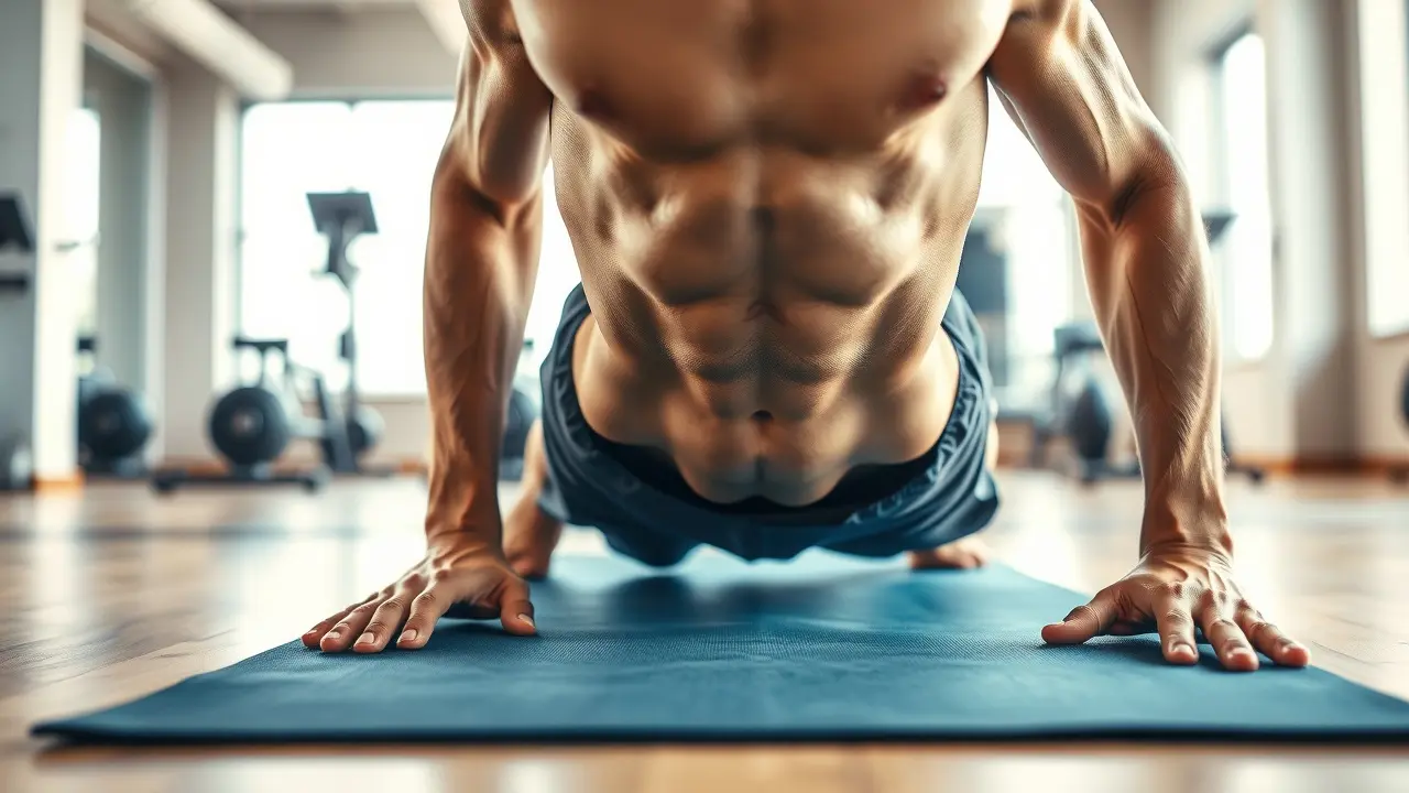 toutsurlesabdos.com Review: Is This French Abs Program Worth It? Person doing plank to show toned abs.