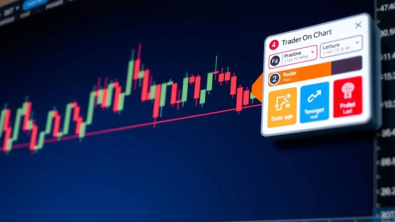 Trader On Chart integrated into MetaTrader 4