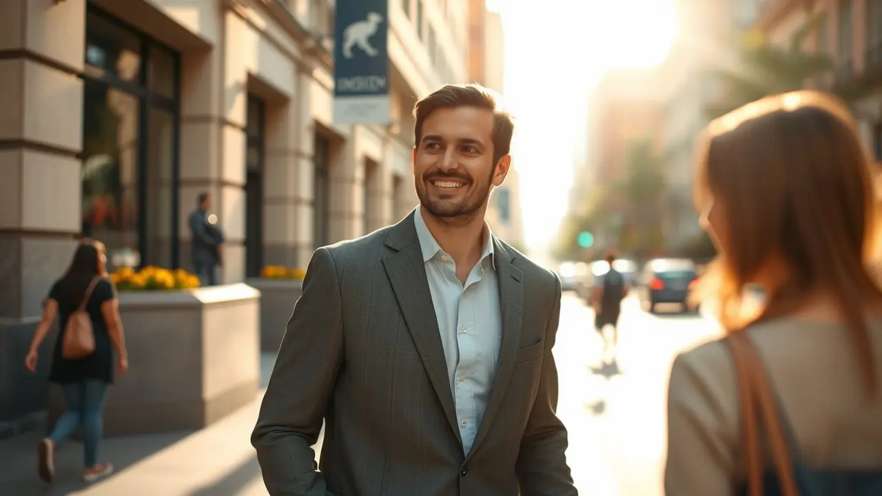 Unlock the Scrambler: A Comprehensive Review for Men Seeking Dating Success Confident man making eye contact on the street