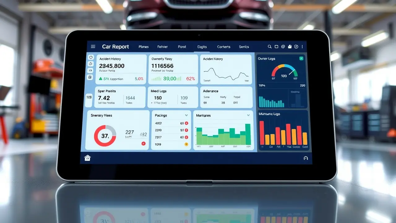 VinAlert Review: Is This Budget-Friendly Vehicle History Report Worth It? VinAlert Vehicle History Report on Tablet