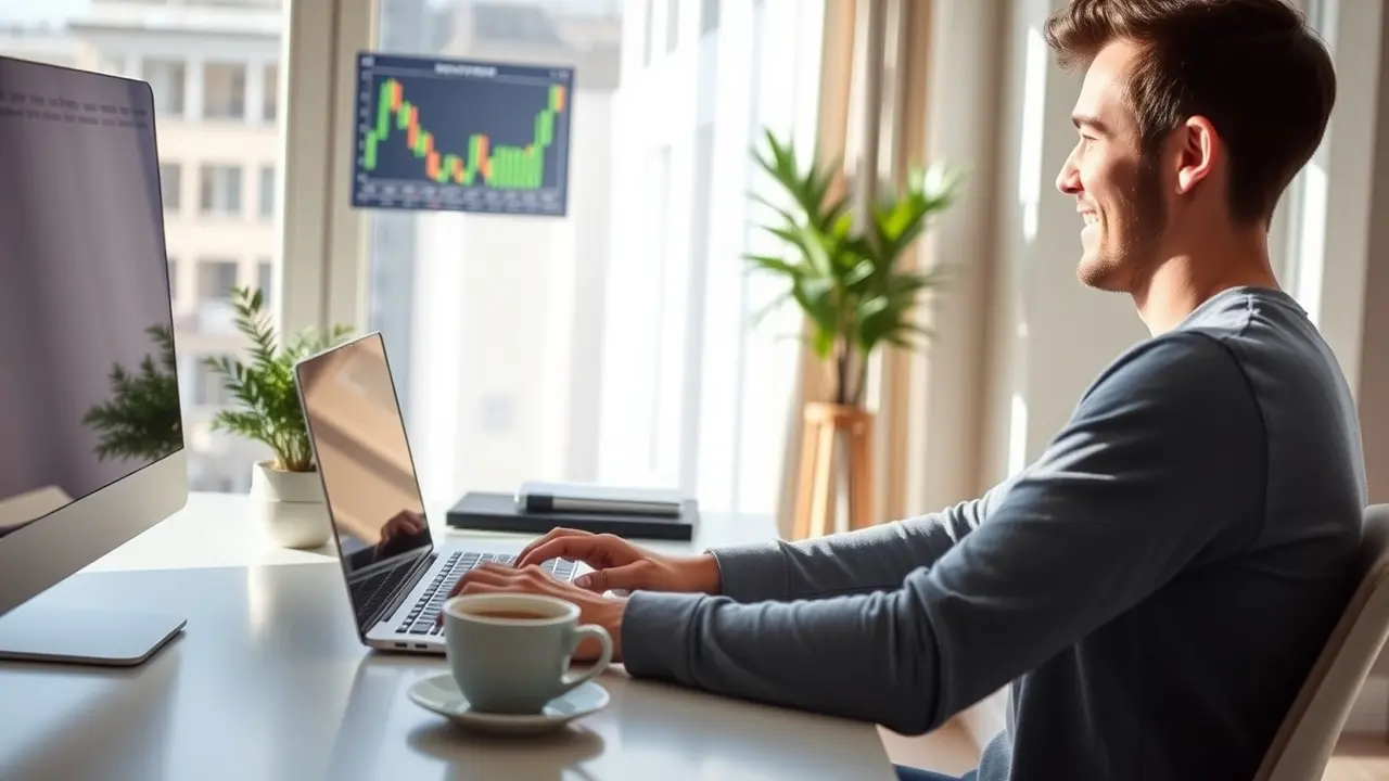 Unlocking Financial Freedom: A Review of Work At Home Secrets Work At Home Secrets: Person working on laptop at home.