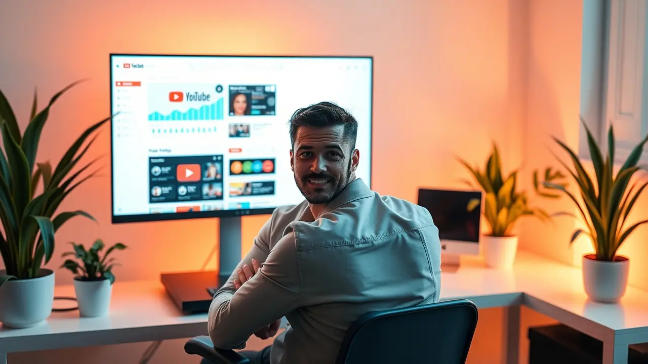 YouTube Mastery Method Review: Can It Really Help You Grow? YouTube analytics dashboard on computer screen